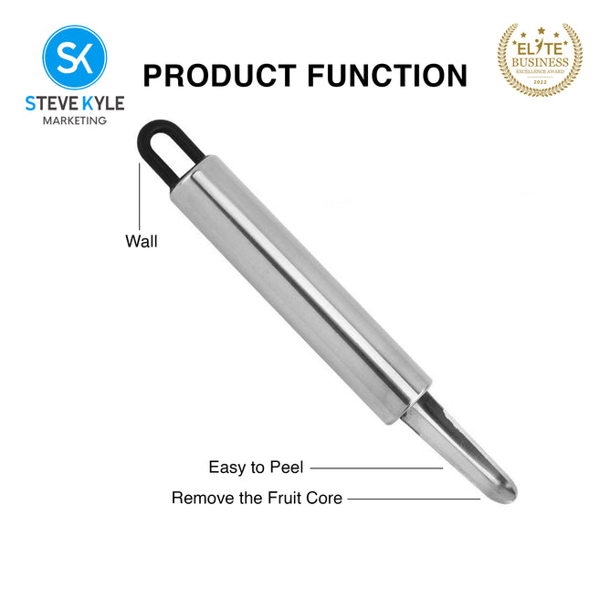 Steve Kyle Multi-Function Stainless Steel Shrimp Shell Fruit Core Remover