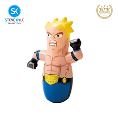 Steve Kyle Inflatable Animal Design Boxer Tumbler Punching Bag Indoor Outdoor Stress Relief Toys