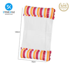 Steve Kyle 4-in-1 Inflatable Water Hammock Pool Float Capacity 250 lbs. For Swimming Pool Lounger Air Sofa