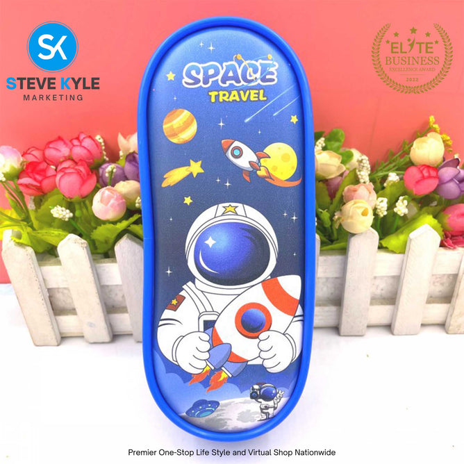 Cartoon Design Large Capacity Pencil Case Stationary Multifunctional for Kids