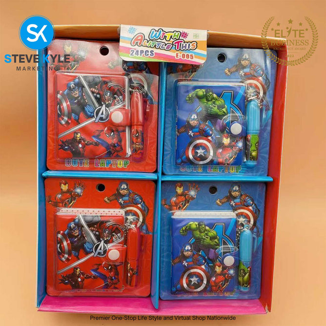 Mini Handbook Set notebook Convenient Diary Student Notepad