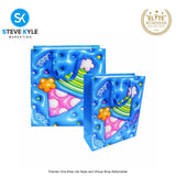 Birthday Gift Bag Happy Birthday Gift Packaging Bag Cartoon Handbag Thickened Flat Pocket