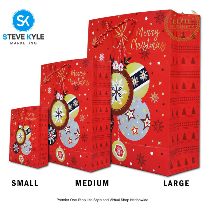 Christmas Gift Bag Candy Paper Bag Creative Craft Paper Gift Bag Craft Paper With Twine Handle