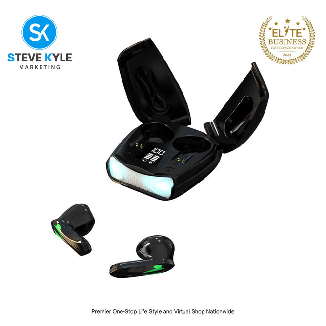 Desmond Wireless Bluetooth Waterproof Gaming Earbuds in-Ear Headphones