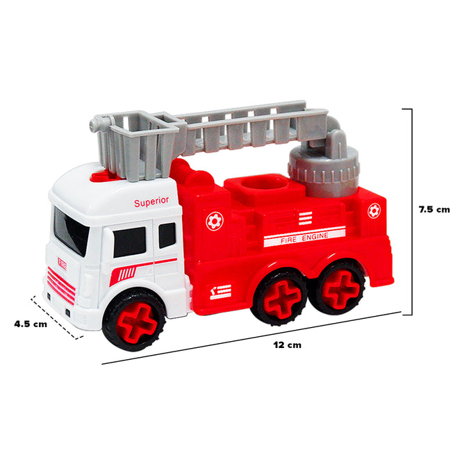 Trucks Toy Vehicles Friction Cars Toys for Toddlers Boys DIY Assembly Toy Best Gift Toy