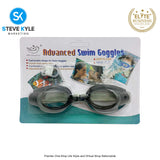 Advanced Swim Goggles for Kids and Adults with Nose clip & Ear Plugs