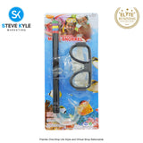 Kids Snorkeling Set Mask Silicone Scuba Diving Goggles for Boys and Girls