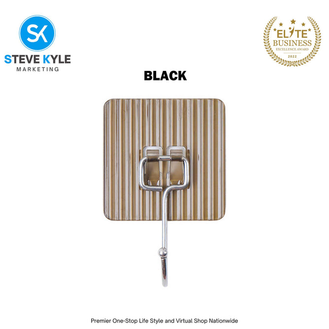 High Quality Strong Self Adhesive No Punching Wall Hooks Hanger Sticker For Kitchens Bathroom