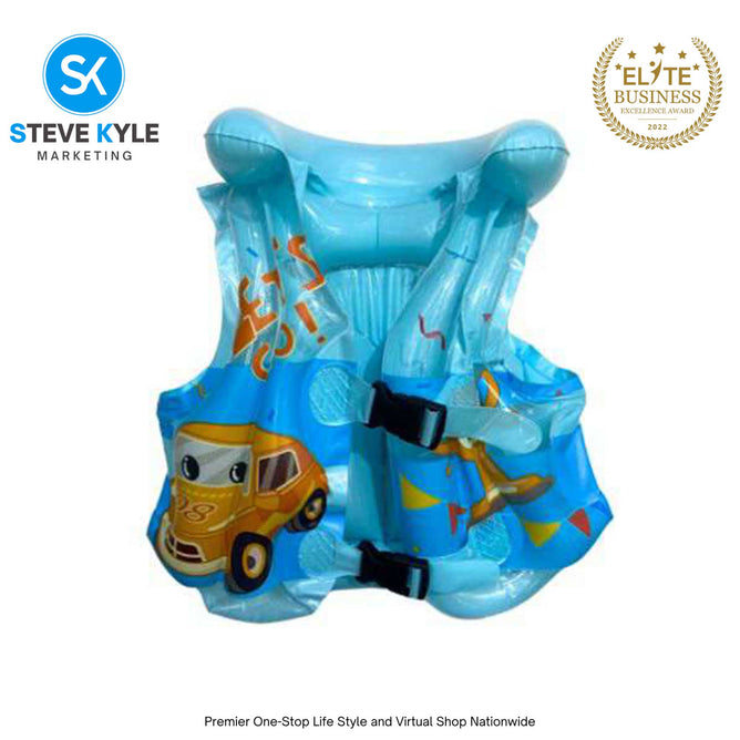 Children's Life Vest Jacket Inflatable Kids Safety Vest with Creative Designs for Kids