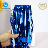 2.5M Background Foil Curtains Birthday Party Wall Cloth Backdrop Wedding Christmas Decoration