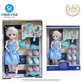 Lovely Fashion Cute Doll w/ Sound with Accessories Set High Quality Doll Best Gift for Kids