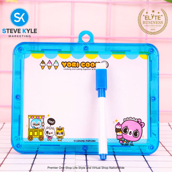 Writing Board Whiteboard with Marker and Eraser for Kids Stationery Set