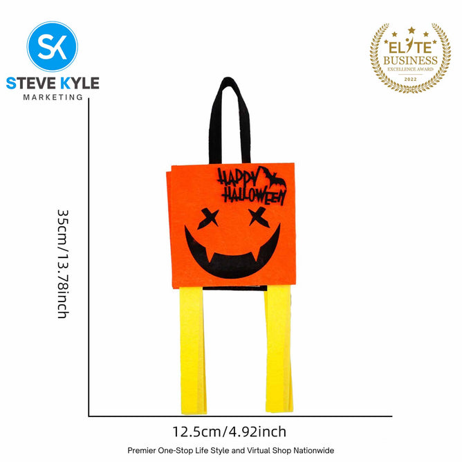 Halloween Candy Bag Felt Gift Bag Ghost Festival Children's Decoration Creative Handbag