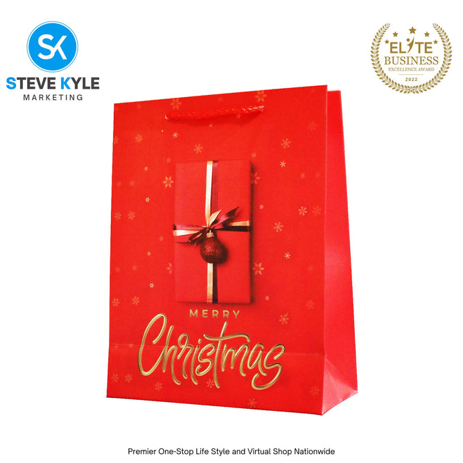 Christmas Gift Bag Candy Paper Bag Creative Craft Paper Gift Bag Craft Paper With Twine Handle