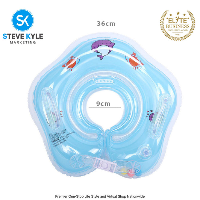 Baby Neck Floater Inflatable Training Swim Ring