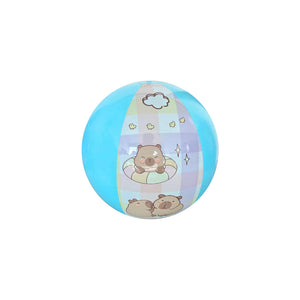 Cute Inflatable Summer Beach Ball Checkered Design for Kids & Adult
