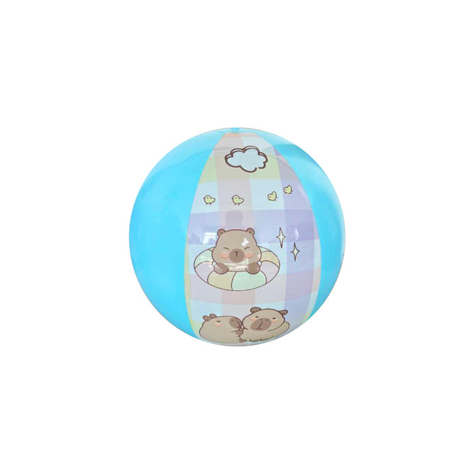 Cute Inflatable Summer Beach Ball Checkered Design for Kids & Adult