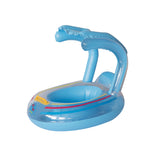 Kids Swimming Float Boat Inflatable Small Yacht with Handle for Kids