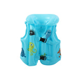 Summer Inflatable Life Vest Jacket with Attractive Printed Designs for Kids