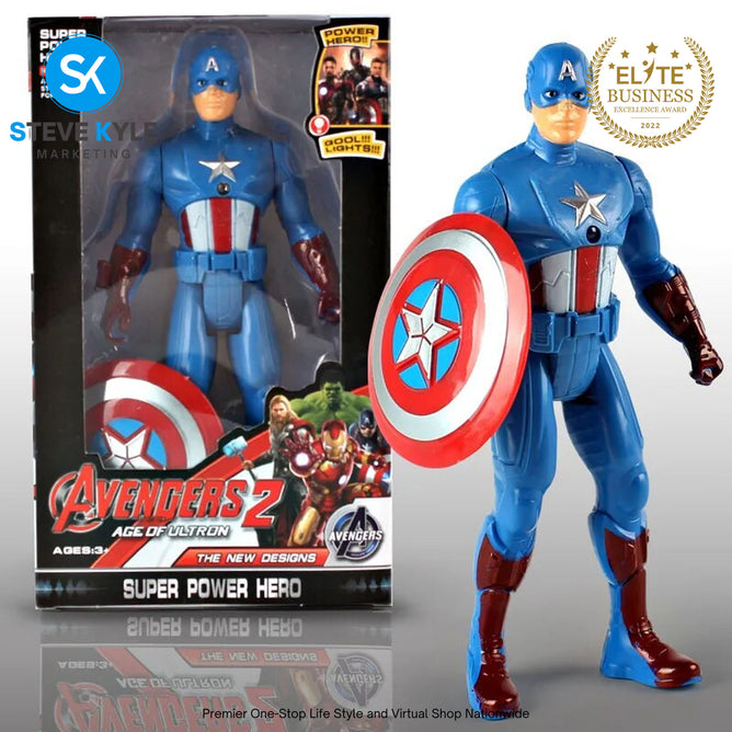The Avenger 4 Super Power Hero Action Figure Best Gift fot Childrens