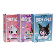 Kawaii Anime Building Blocks Mini Cute Anime Figures Blocks Kit Education Gifts for Kids