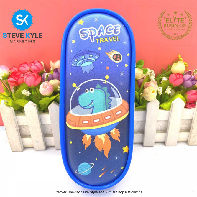 Cartoon Design Large Capacity Pencil Case Stationary Multifunctional for Kids