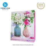 Valentines Day Gift Bag Love Bear - Floral Design Couple Gift Packaging Bag Paper Bag