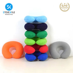 Portable Inflatable U-Shape Neck Pillow Home Travel Neck Pillow