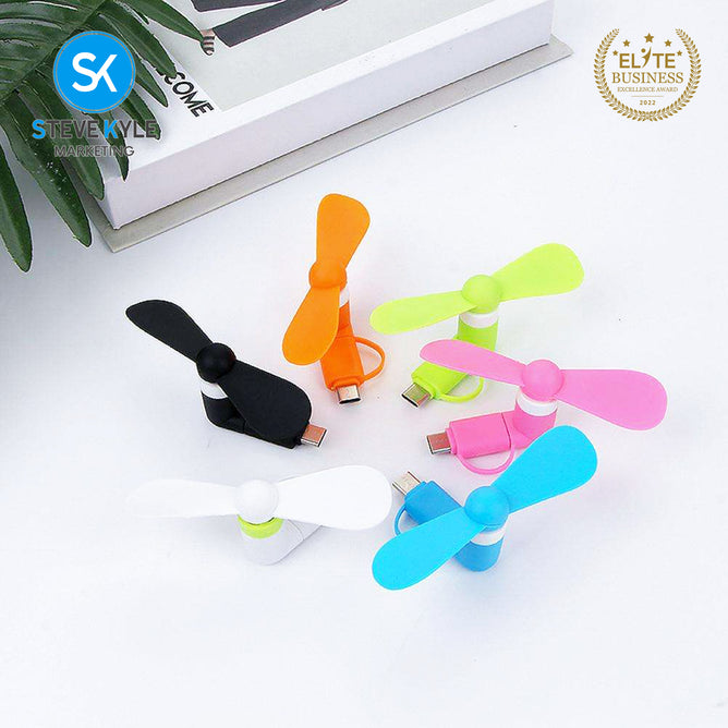 Steve Kyle Mini Portable Short USB iOS Fan Flexible Bendable Fan