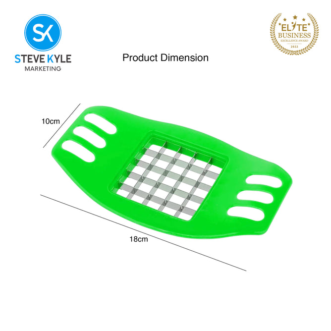 Steve Kyle Stainless Steel Potato Cutter Fruit and Vegetables Slicer Kitchen Tools