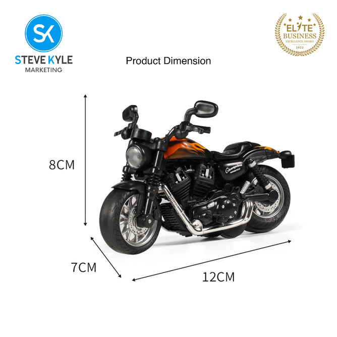 Steve Kyle K183A Mini Motorcycle Toys Alloy Model Diecast Vehicles Motorcycle Model Collection Kids Toy