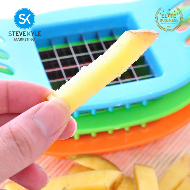 Steve Kyle Stainless Steel Potato Cutter Fruit and Vegetables Slicer Kitchen Tools