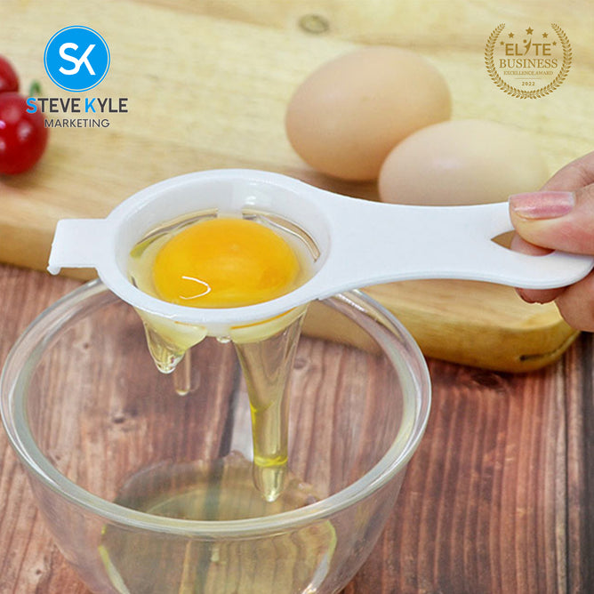 Egg Yolk White Separator Divider Extractor Filter Strainer Tool Kitchen Gadget