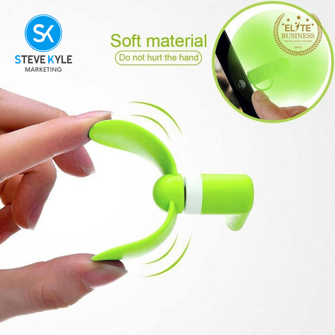 Steve Kyle Mini Portable Short USB iOS Fan Flexible Bendable Fan