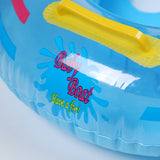 Kids Swimming Float Boat Inflatable Small Yacht with Handle for Kids