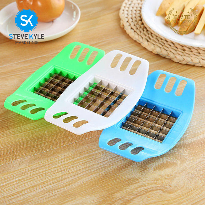 Steve Kyle Stainless Steel Potato Cutter Fruit and Vegetables Slicer Kitchen Tools