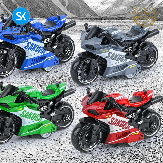 Steve Kyle K183A Mini Motorcycle Toys Alloy Model Diecast Vehicles Motorcycle Model Collection Kids Toy