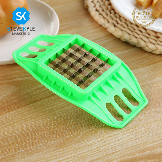 Steve Kyle Stainless Steel Potato Cutter Fruit and Vegetables Slicer Kitchen Tools