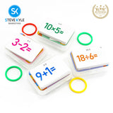 Steve Kyle Early Educational Flash Cards Alphabet English Math Slight Word Phonics Memory Game Card For Children