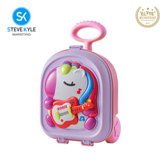 Steve Kyle Cartoon Animal Beach Sand Luggage Toys Trolley Case Pretend Play Set