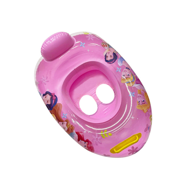 Inflatable Swim Ring Boat with Cartoon Character Design for Kids