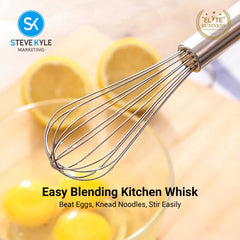 High-Quality Kitchen Whisk Stainless Wire Egg Beater