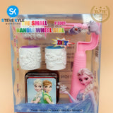 Cute Mini Cartoon Round Seal Roller Stamp Set Stationery Scrapbooking School Supply