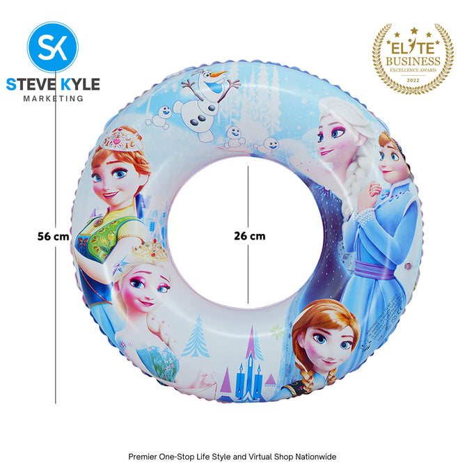 22 Inches Inflatable Cartoon Character Swim Ring Floater for Kids Boys and Girls