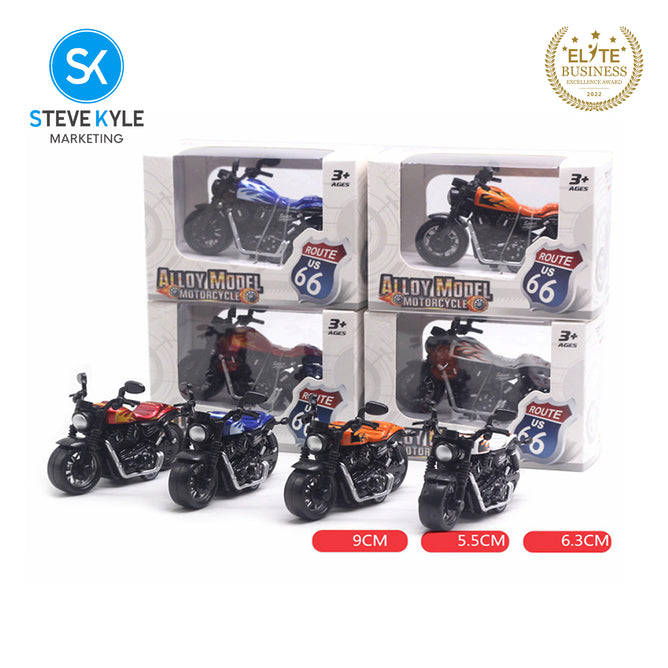 Steve Kyle K183A Mini Motorcycle Toys Alloy Model Diecast Vehicles Motorcycle Model Collection Kids Toy