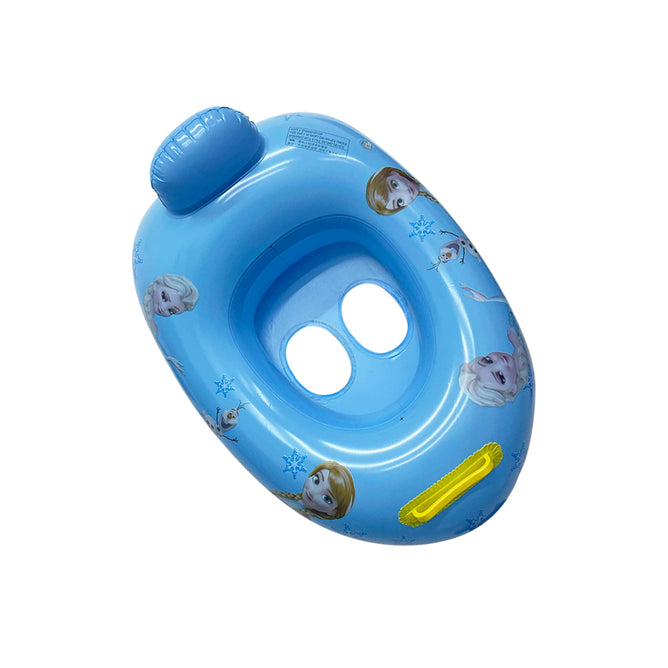 Inflatable Swim Ring Boat with Cartoon Character Design for Kids