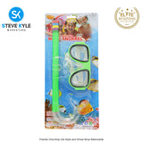 Kids Snorkeling Set Mask Silicone Scuba Diving Goggles for Boys and Girls