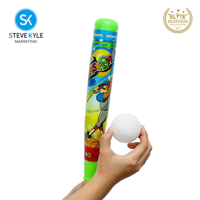 Steve Kyle Plastic Baseball Bat Sport Game Outdoor Toys For Kids-Toddlers Develops Sports Learning Skills
