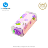3PCS Fruit Eraser Soft Rubber Kawaii School Office Supplies Students Stationery Korean