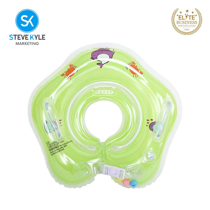 Inflatable Safety Baby Neck  Floater Swimming Ring
